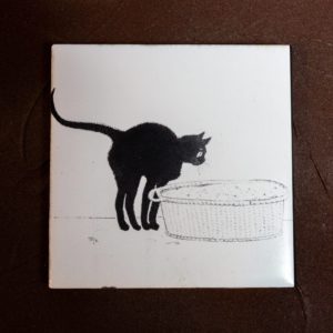 Tile - Concerned Cat