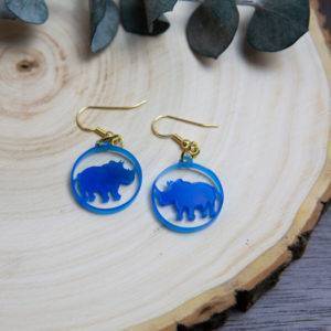 Blue Rhino Earrings
